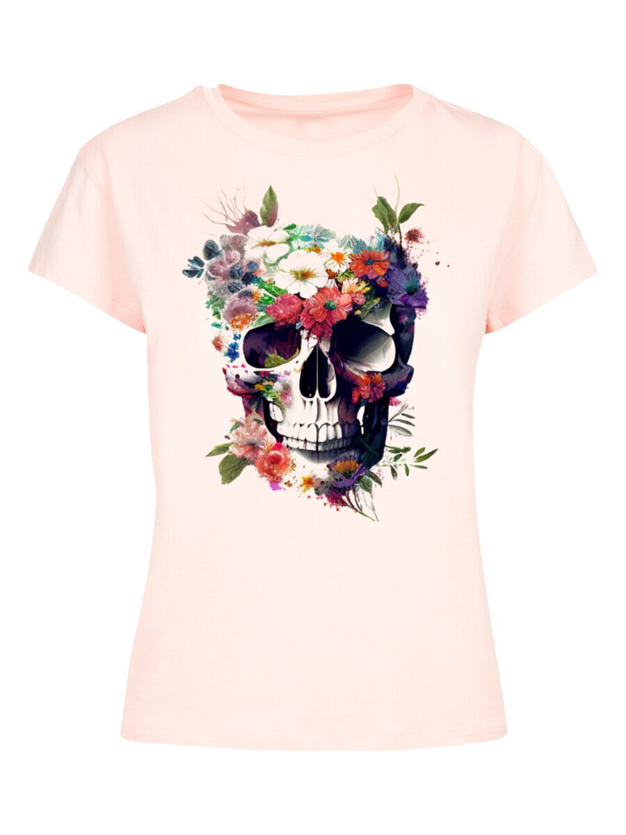 

Футболка F4Nt4Stic TOTENKOPF BLUMEN, розовый