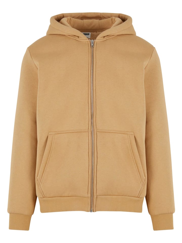 

Спортивная куртка Urban Classics Zip-Kapuzenpullover, цвет unionbeige