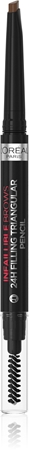 

Точный карандаш для бровей водонепроницаемый L’Oréal Paris Infaillible 24h Filling Triangular Pencil, 05 Light Brunette 1 ml