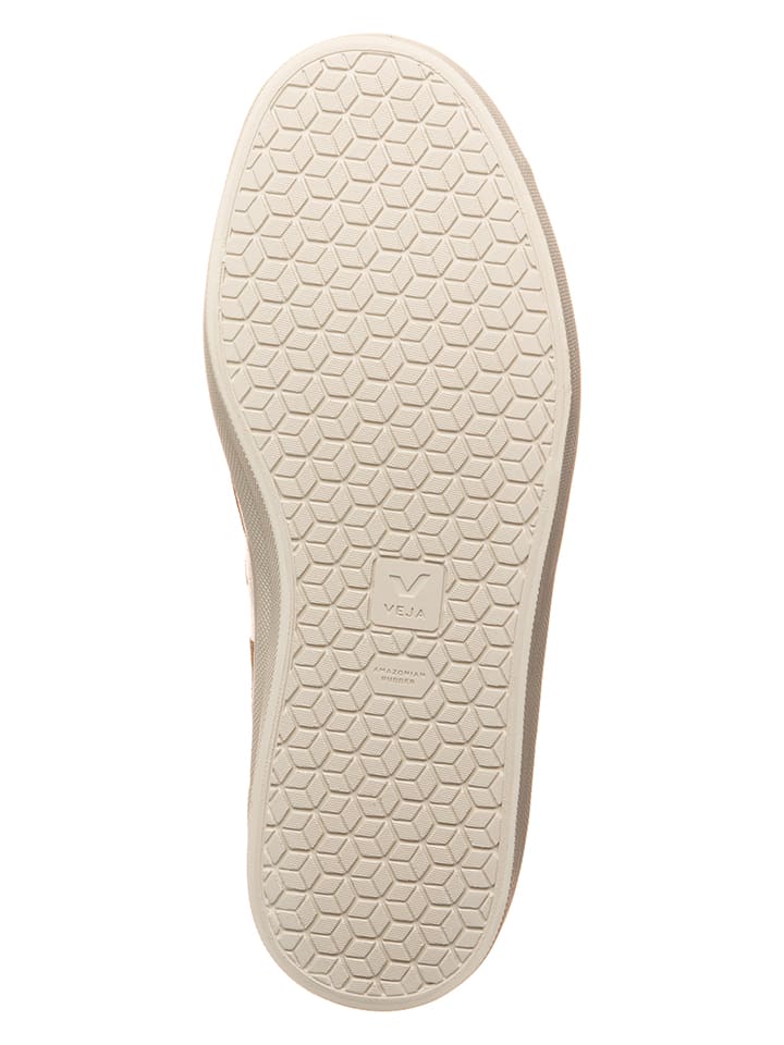 Кроссовки на шнуровке Veja Leder-Sneakers Wata II Low, цвет Hellbraun/Creme — фото 4