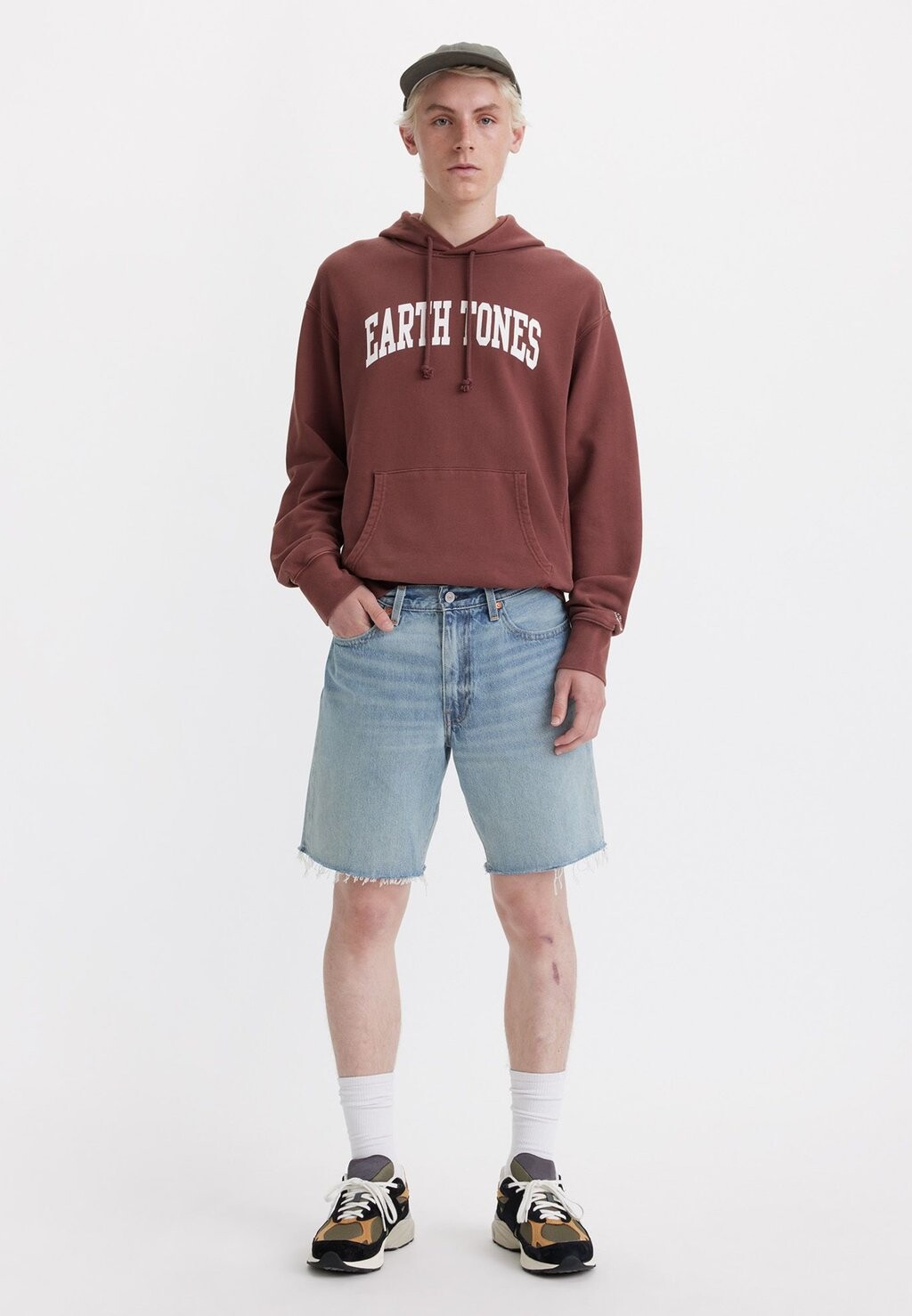 

Джинсовые шорты 468 Stay Loose Levi's, цвет astro jam