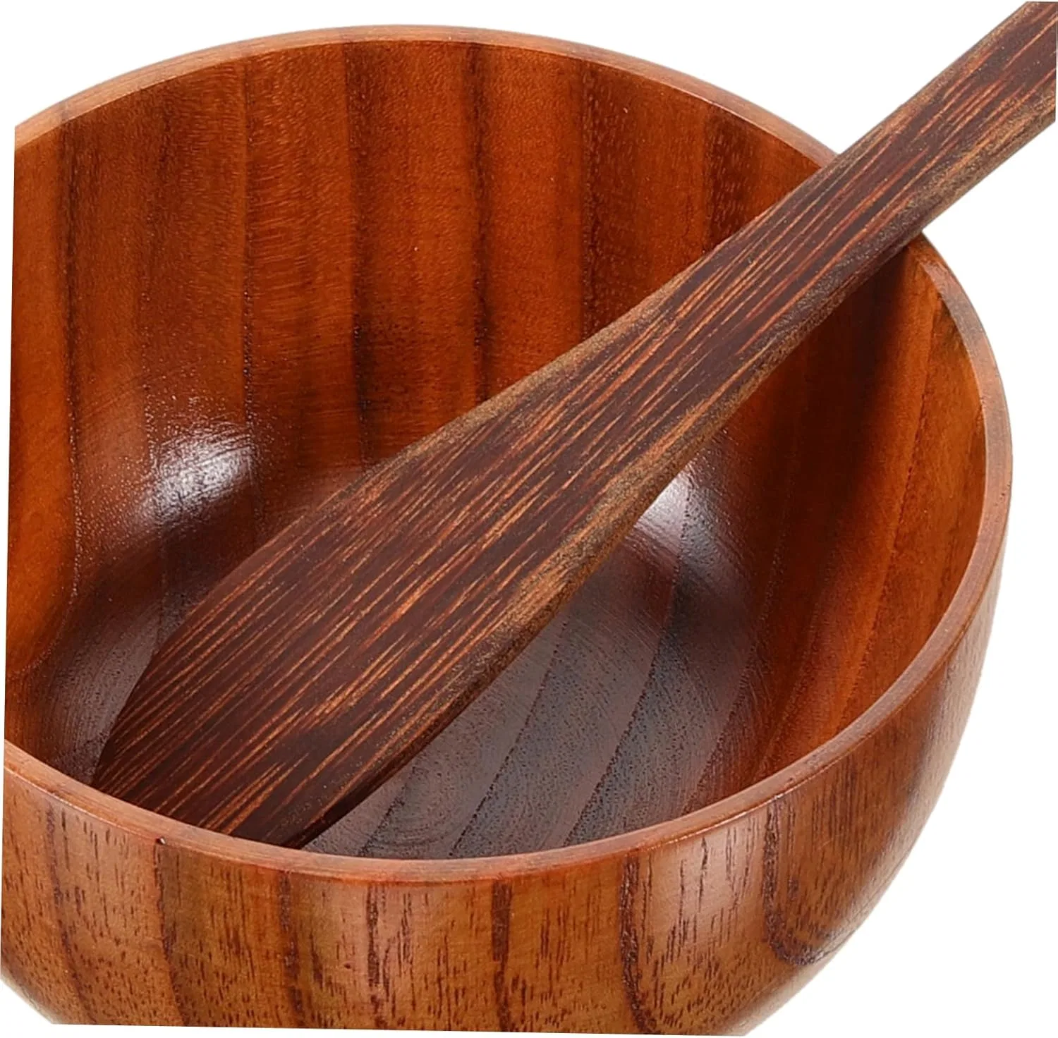 Деревянная миска для маски с ложкой Biudeco для лица — фото 4