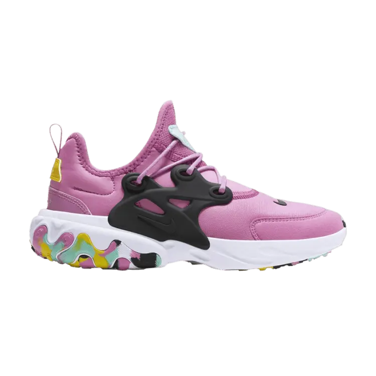 

Кроссовки Nike React Presto MC GS 'Cosmic Fuchsia Camo', розовый