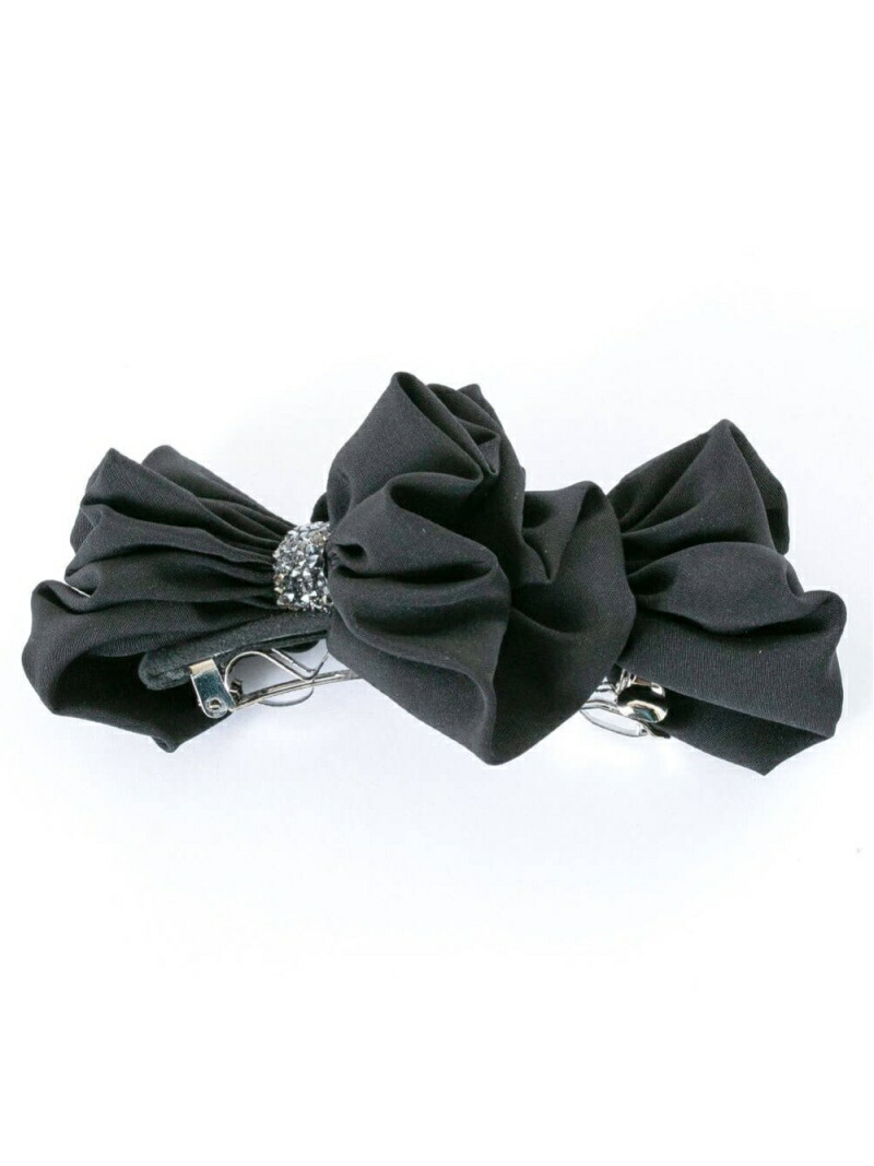 Заколка для волос /Lafiné Ribbon Barrette (черная) Complex Biz, black — фото 3