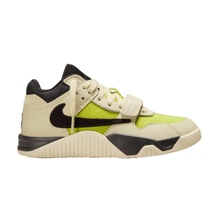 

Кроссовки Travis Scott x Jordan Jumpman Jack TR PS 'Bright Cactus', желто-коричневый