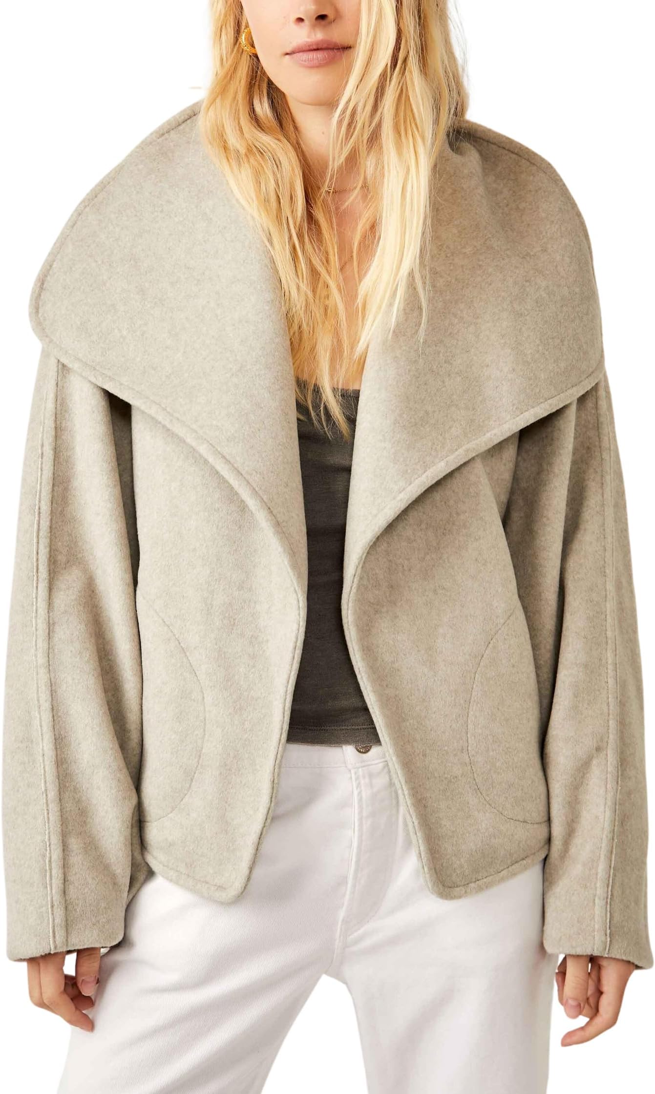 

Куртка Free People Mina Jacket, цвет Heathered Coffee