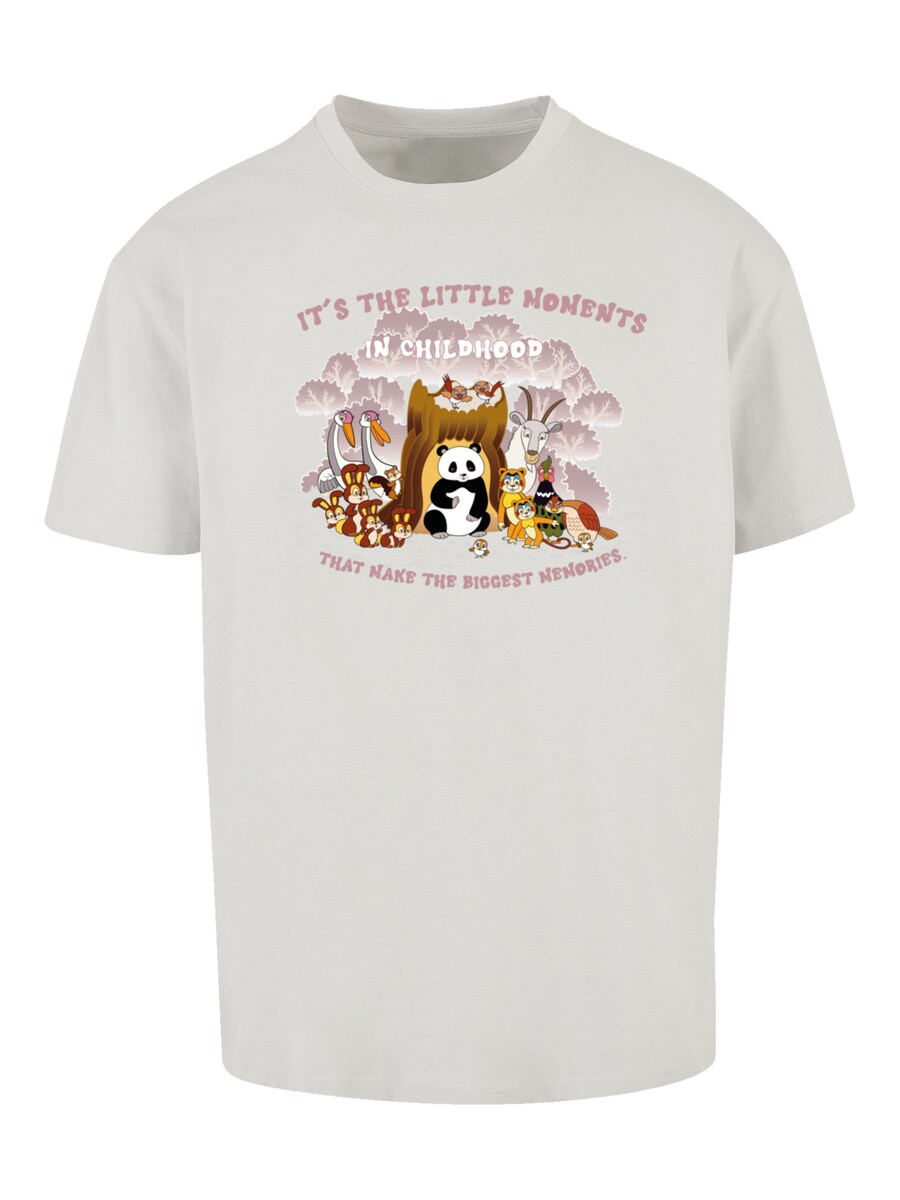 

Рубашка F4NT4STIC Heroes of Childhood Tao Tao Childhood Memories, светло-серый