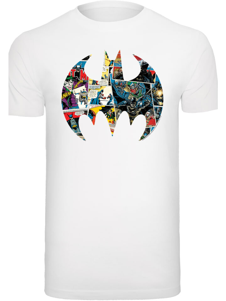 

Футболка F4NT4STIC DC Comics Batman Comic Book Logo, белый