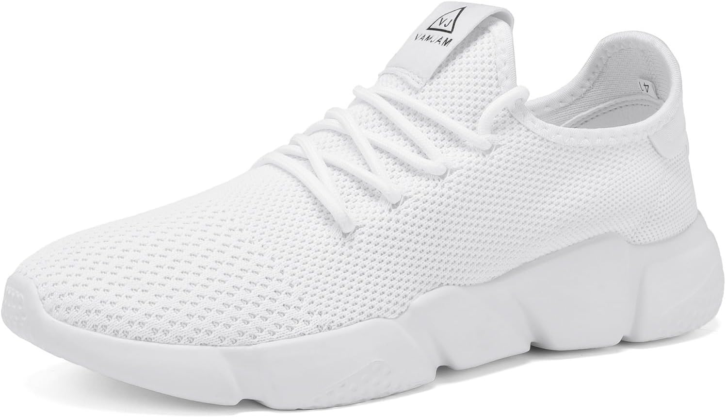 

Мужские повседневные спортивные кроссовки VAMJAM, модные, легкие, дышащие, с сеткой для бега, белый