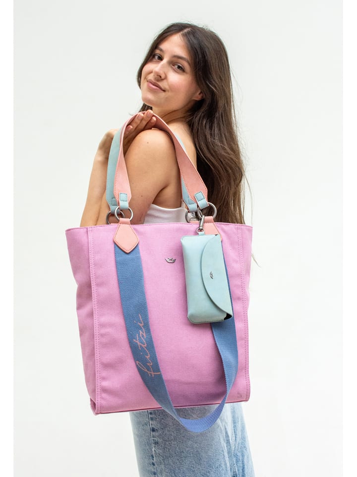 

Fritzi aus Preußen Розовая сумка через плечо "Иззи" - (Ш)32 x (В)39 x (Г)11 см