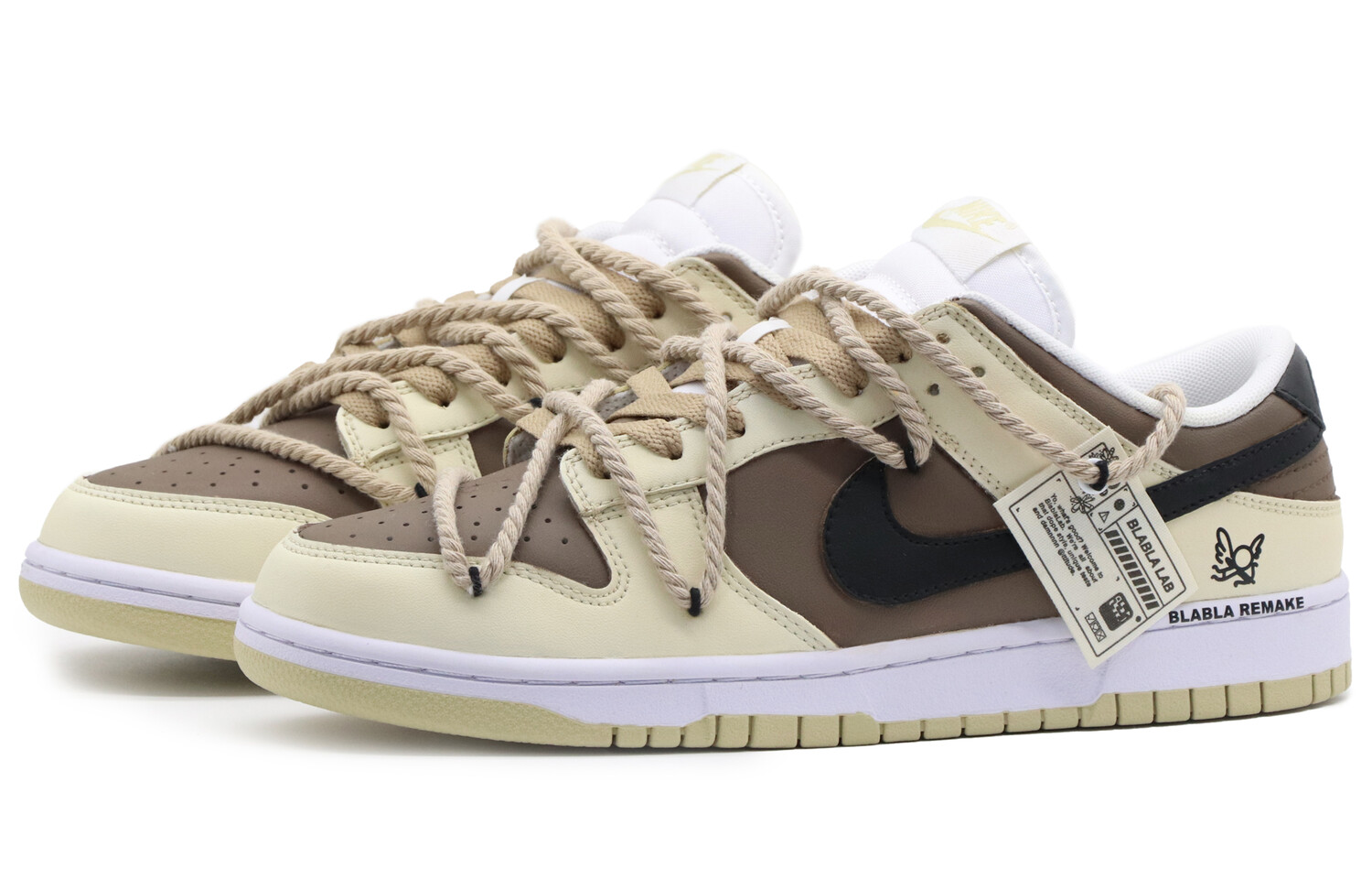 

Кроссовки Nike Dunk, бежевый/коричневый