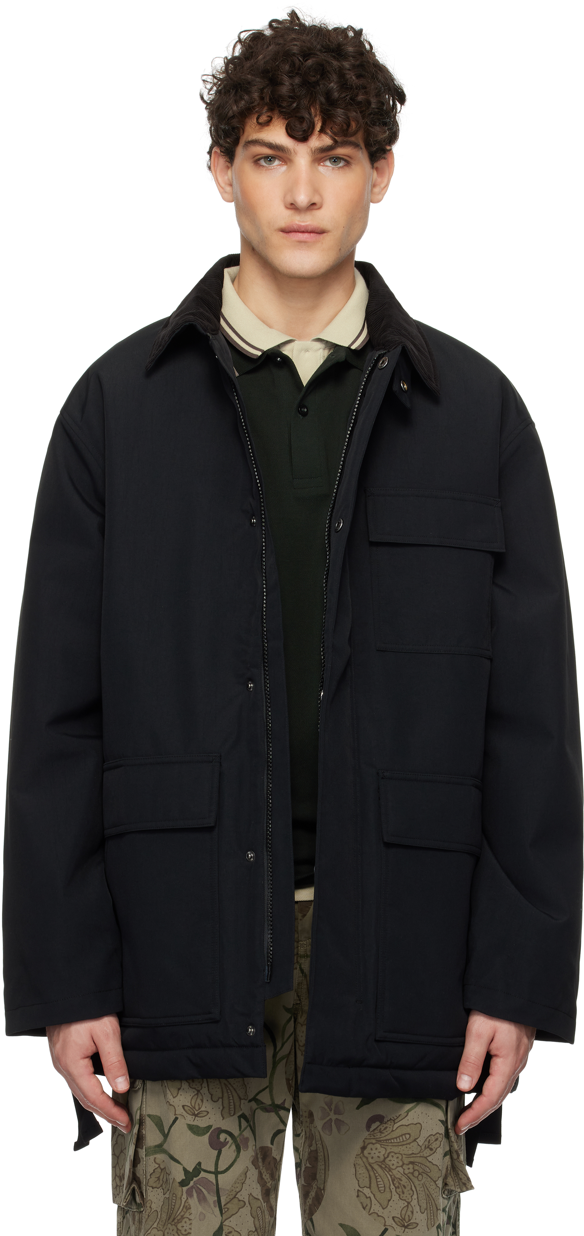 

Черное пальто Clarton Carhartt Work In Progress
