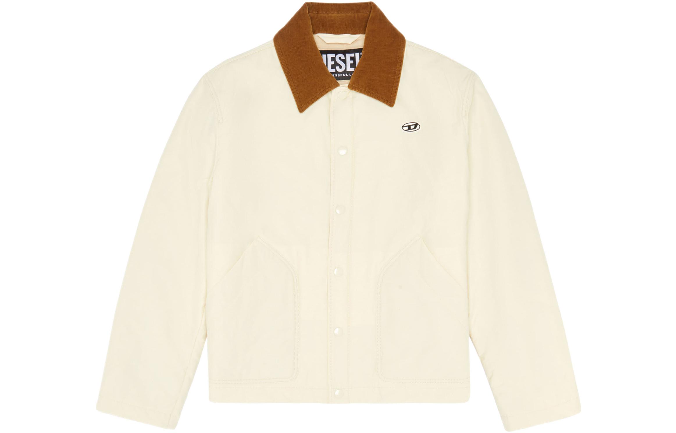

DIESEL Куртка мужская белая, White