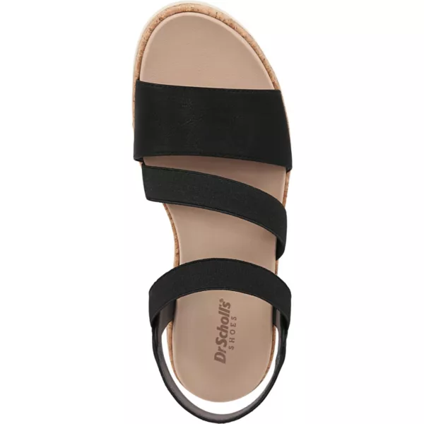 Пляжные сандалии Isle Fun для женщин Dr. Scholl'S, цвет black faux leather — фото 4