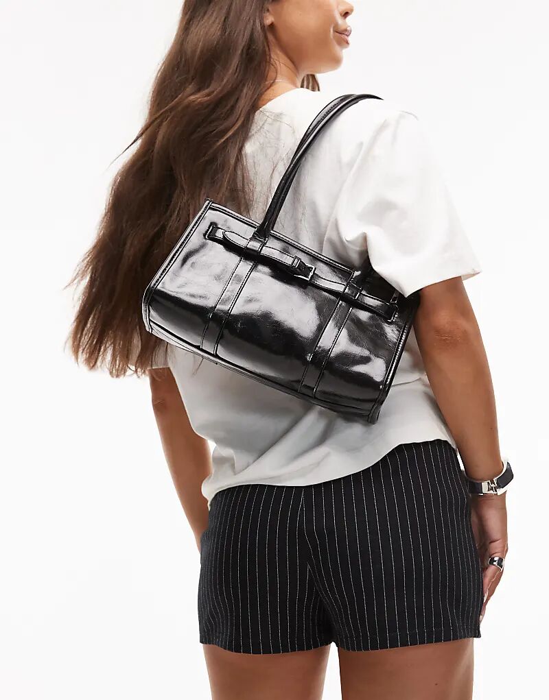 

Сумка-котелок Topshop Scottie черного цвета