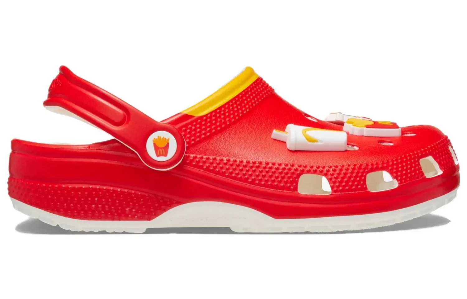 Crocs Classic 209858-90H Clog Red McDonald's Casual Shoes JAX1245 — фото 2