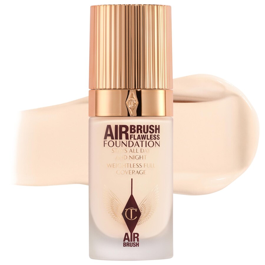 

Безупречная матирующая тональная основа Airbrush Flawless Blurring & Matte Full Coverage Foundation Charlotte Tilbury, 1 oz/30 mL, 1 Cool