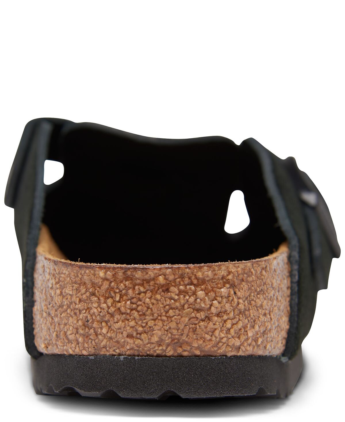Женские замшевые кожаные сабо Boston с мягкой стелькой от Finish Line Birkenstock, черный — фото 3
