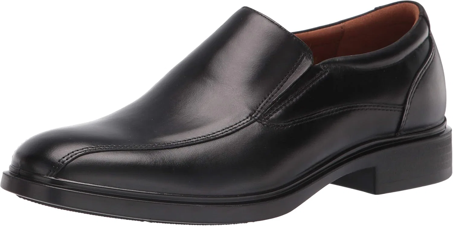 Мужские водонепроницаемые туфли Florsheim Forecast с защитой пальцев ног для езды на велосипеде, Black Smooth