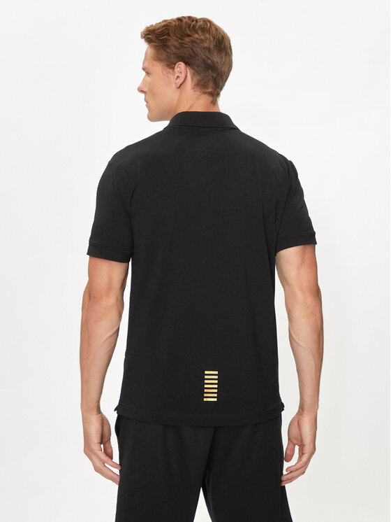 

Поло regular fit 8NPF14 PJVQZ 1200 Ea7 Emporio Armani, черный