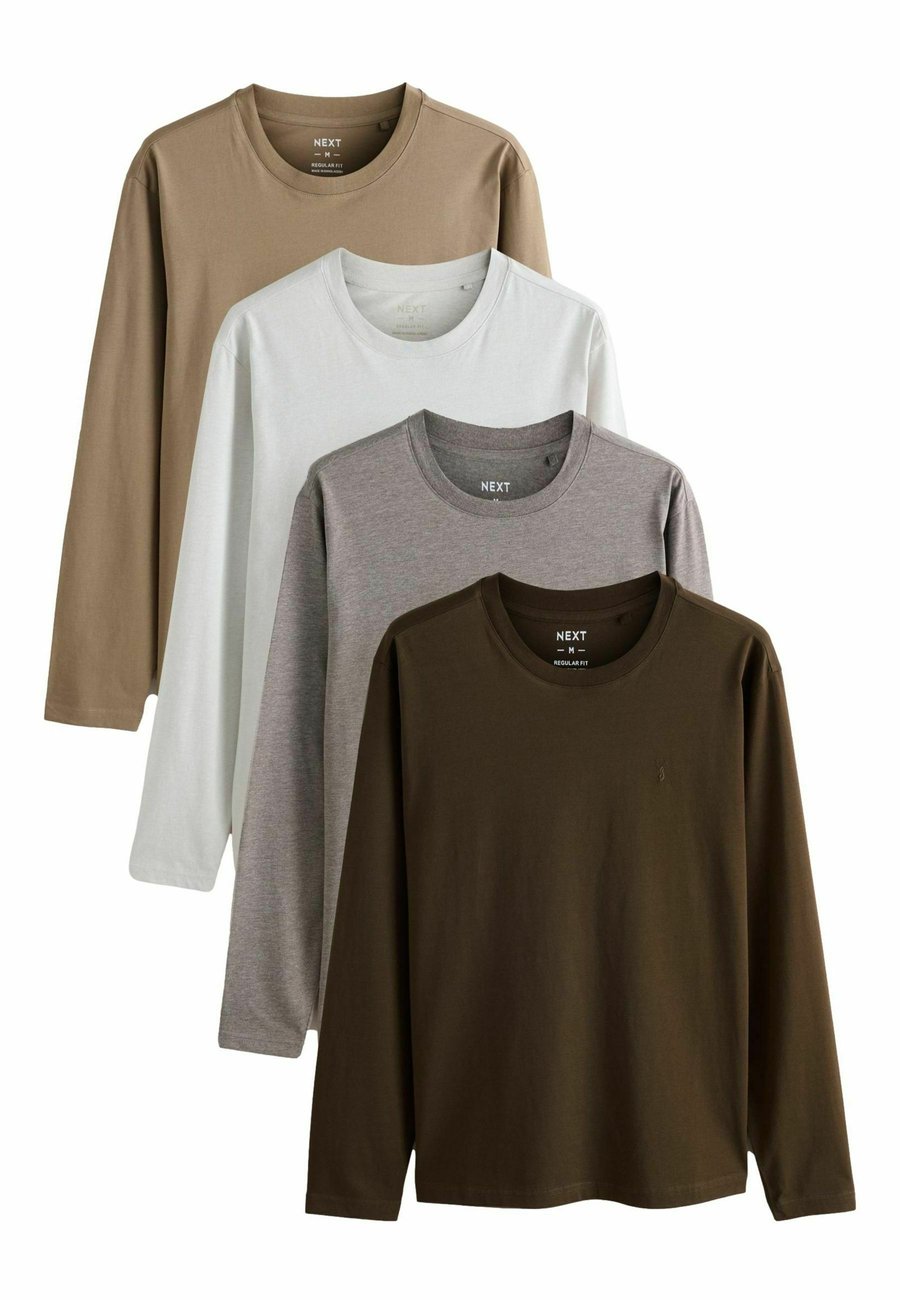 

Топ Next 4 PACK REGULAR FIT, Neutral Browns/Brown