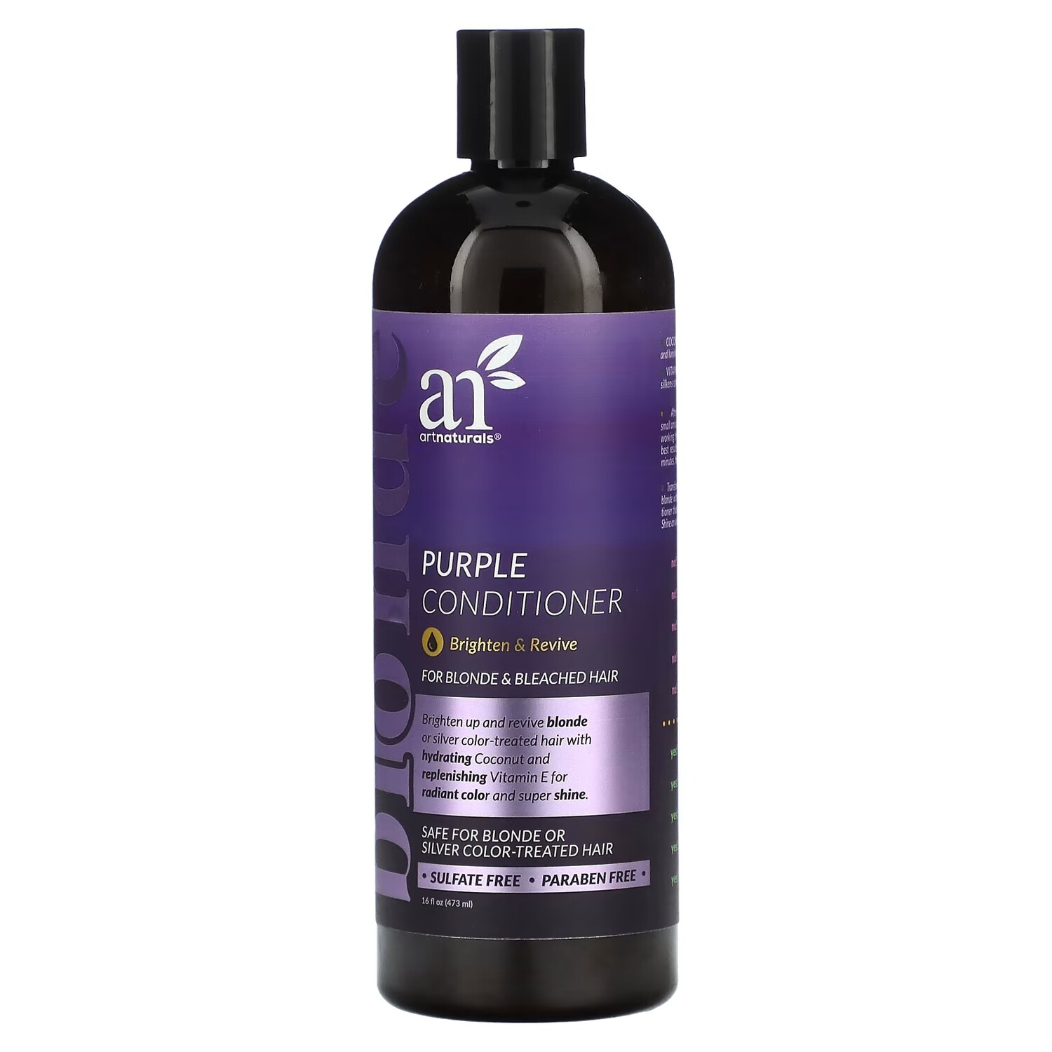 

Кондиционер Artnaturals для светлых и осветленных волос