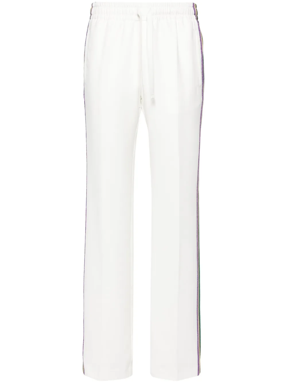 

Креповые брюки Pomy с полосками Zadig&Voltaire, белый