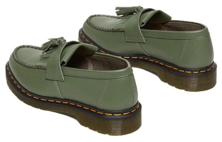 Полуботинки Dr.Martens Adrian Tassel Loafer Khaki Green — фото 4