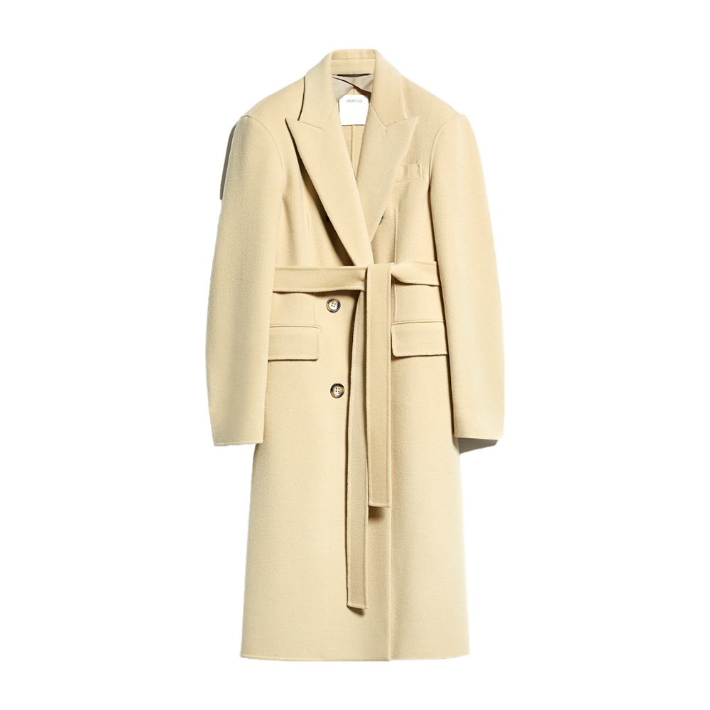 

Пальто женское светло-умбовое SportMax, Light Umber, Желтый, Пальто женское светло-умбовое SportMax, Light Umber