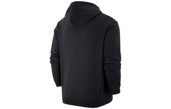 Толстовка Men's Nike Basketball Sports Training Casual Fleece Lined Hooded Black, черный — фото 2