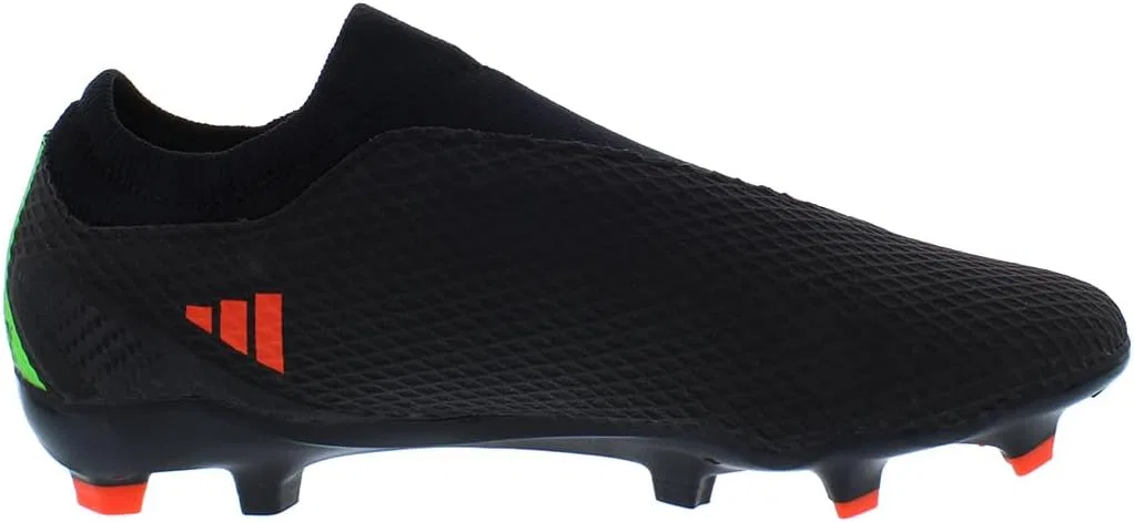 Adidas Unisex-Adult X Speedportal.3 Бесшнуровые кроссовки для твердого грунта, черный/красный/зеленый — фото 2