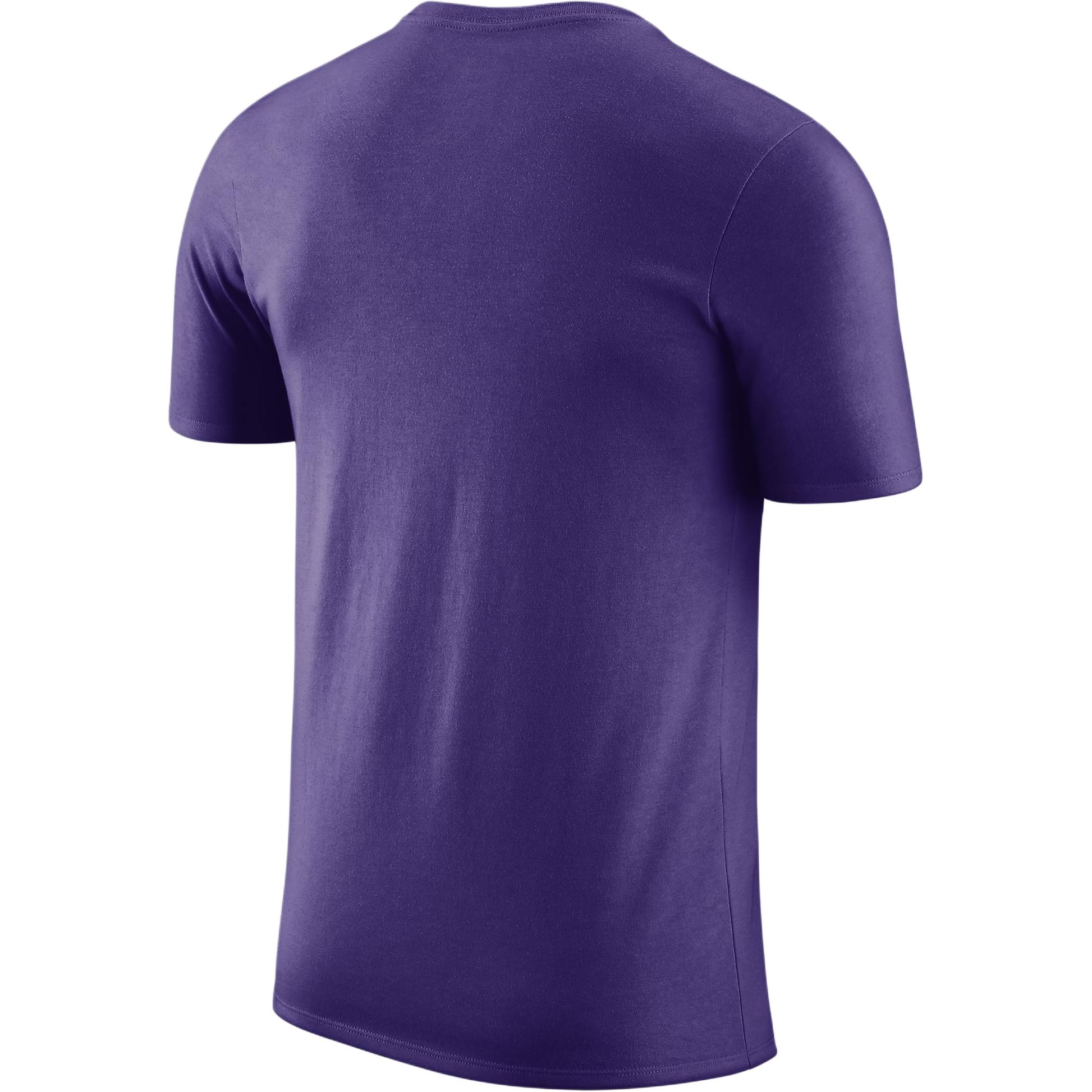Футболка Dri Fit Los Angeles Lakers Nike, фиолетовый — фото 4