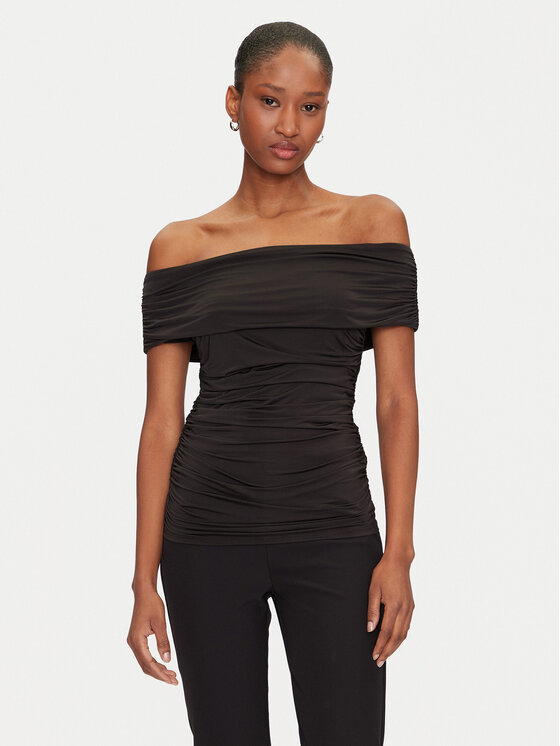 

Блузка обычного кроя 5GGP04 6259A Marciano Guess, черный