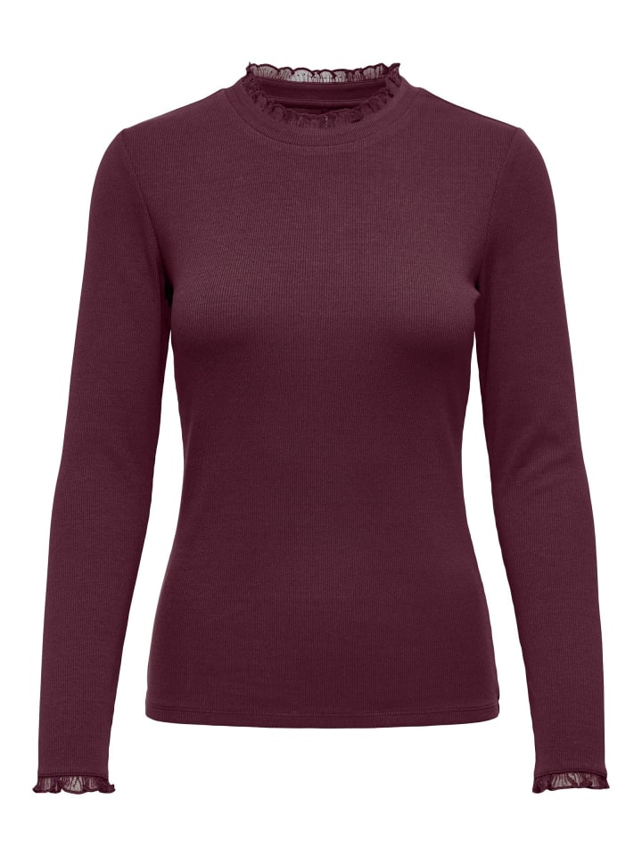 

Топ ONLY, бордовый