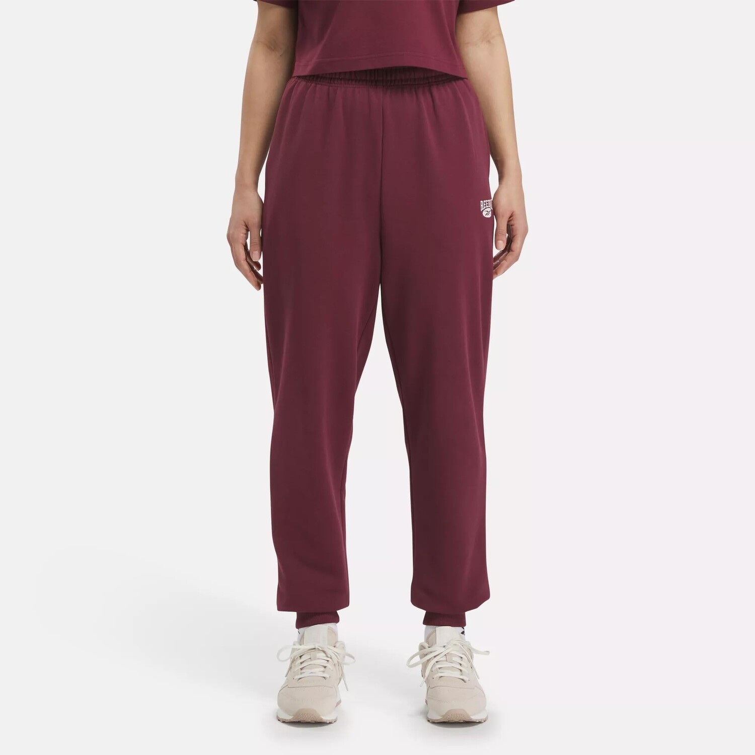 

Classics Archive Essentials для брюк из френч терри Reebok, цвет Classic Maroon