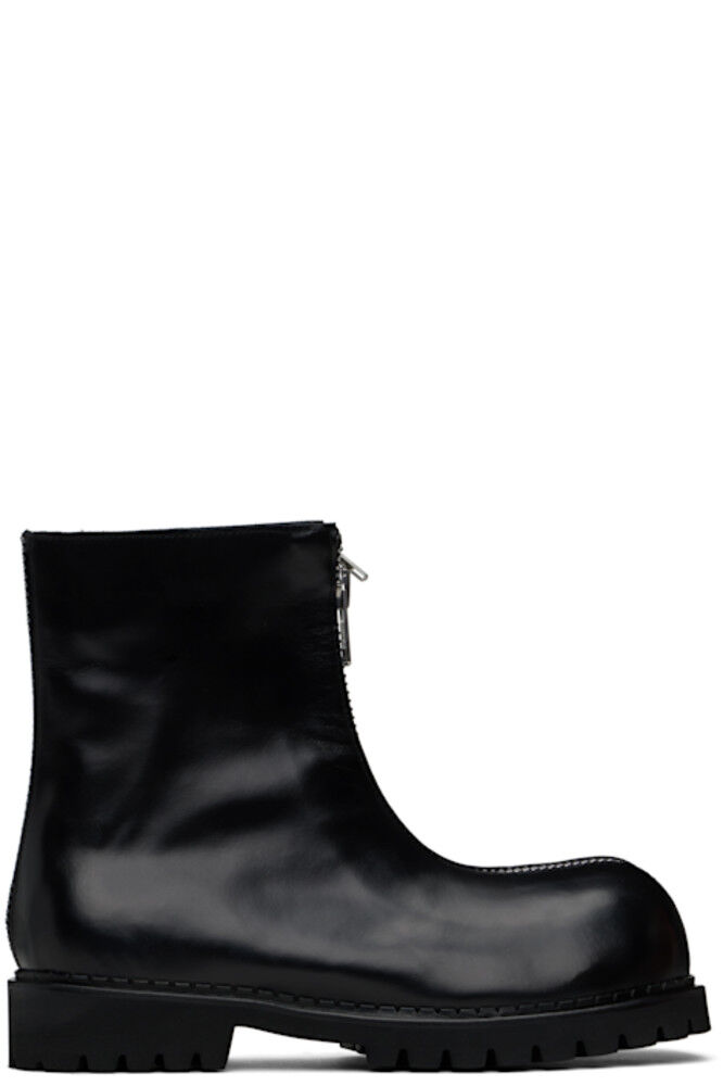

Черные ботинки Big Foot 2 Zip 2 Layer NO IDEA