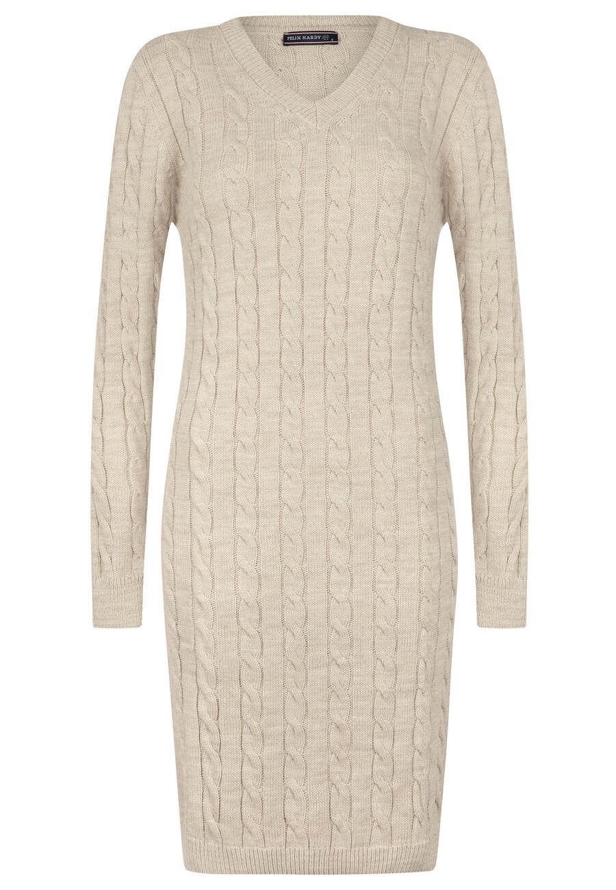 

Вязаное платье Felix Hardy Knitted dress, бежевый