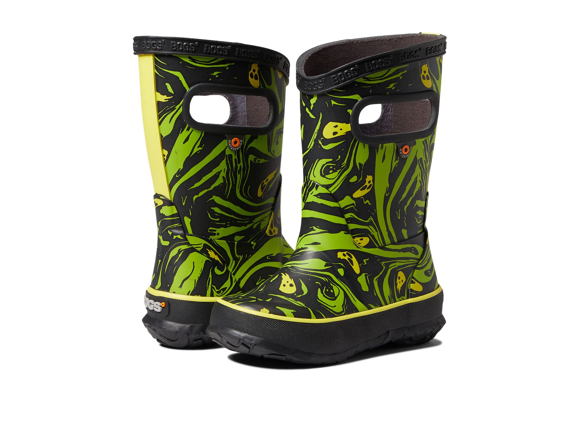 

Ботинки Bogs Kids Rain Boot Spooky, Black Multi