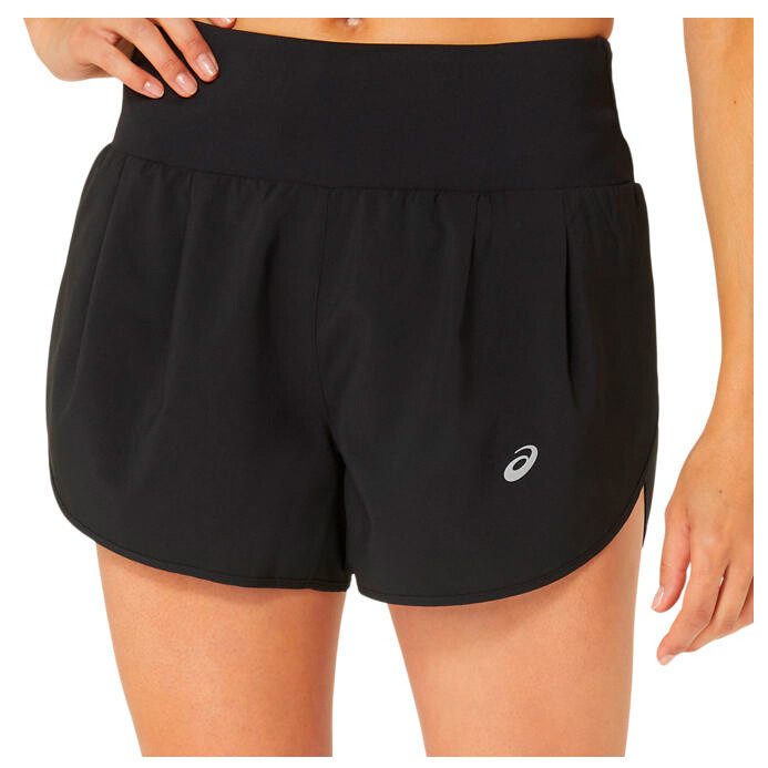 

Шорты для бега Asics Women's Road 3,5'' Short, цвет Performance Black, Коричневый, Шорты для бега Asics Women's Road 3,5'' Short, цвет Performance Black