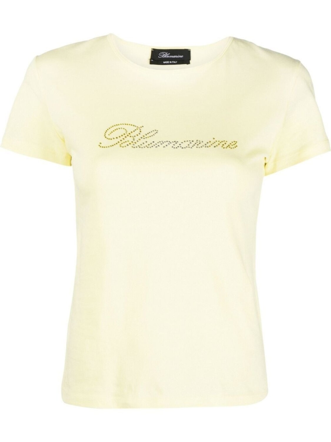 

Blumarine футболка с логотипом, желтый