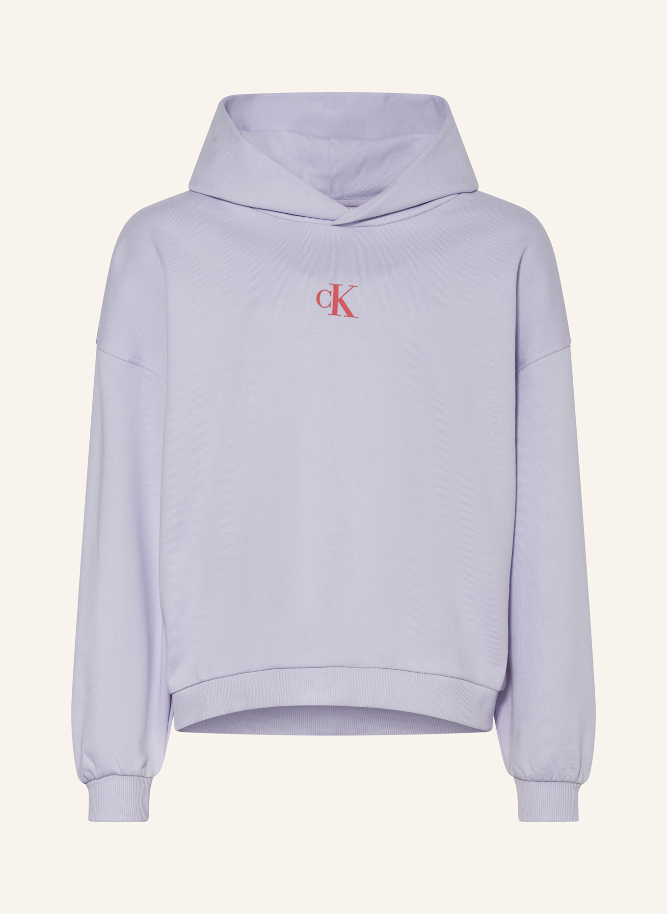 

Толстовка с капюшоном Calvin Klein, фиолетовый