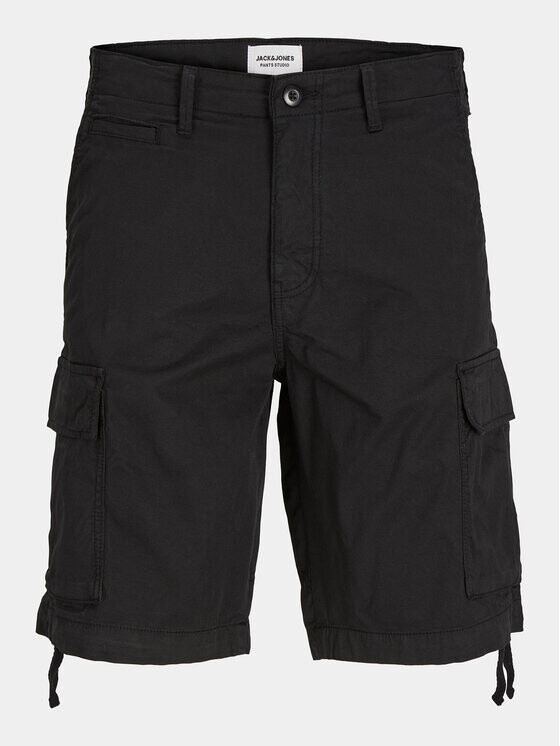 

Тканевые шорты свободного кроя Jack&Jones, черный