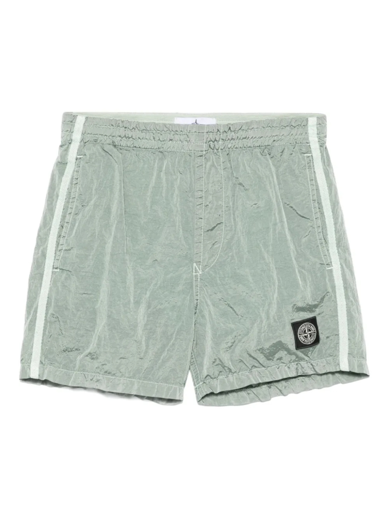

Плавки-шорты с логотипом Compass Stone Island Junior, зеленый