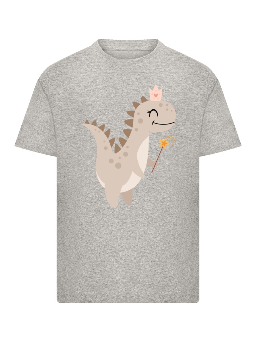 

Рубашка F4NT4STIC Süßer Mädchen Dinosaurier, серый