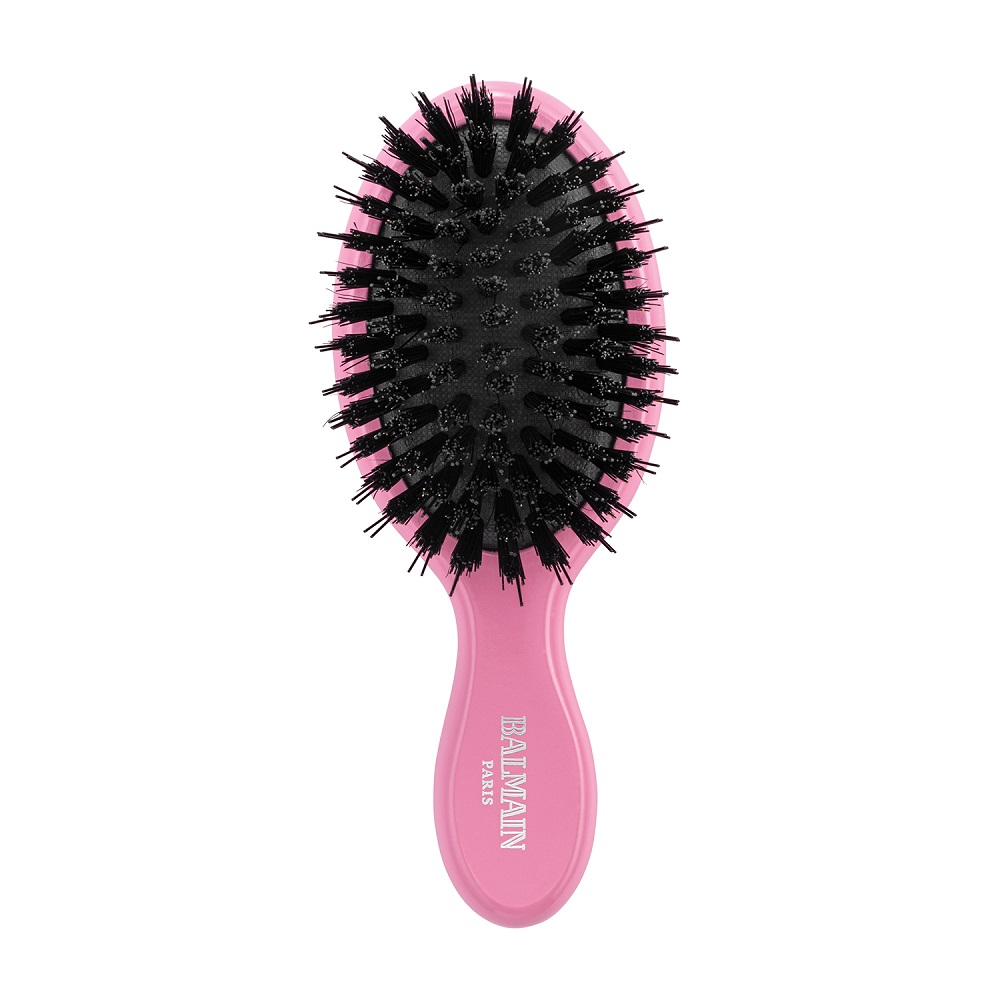 

Мини-Щетка для волос ручной работы mini extension brush pink Balmain Paris Hair Couture, количество 1 шт.