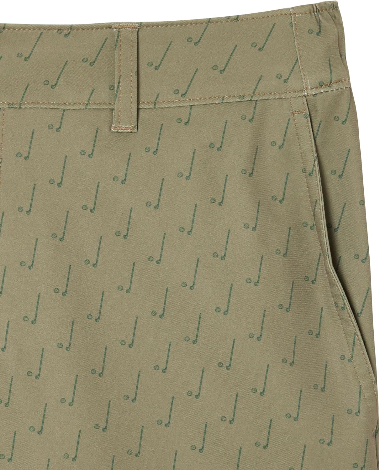 Мужские спортивные гольф-штаны Lacoste Sport Ultra Dry, Olive/Olive/Sinople — фото 2