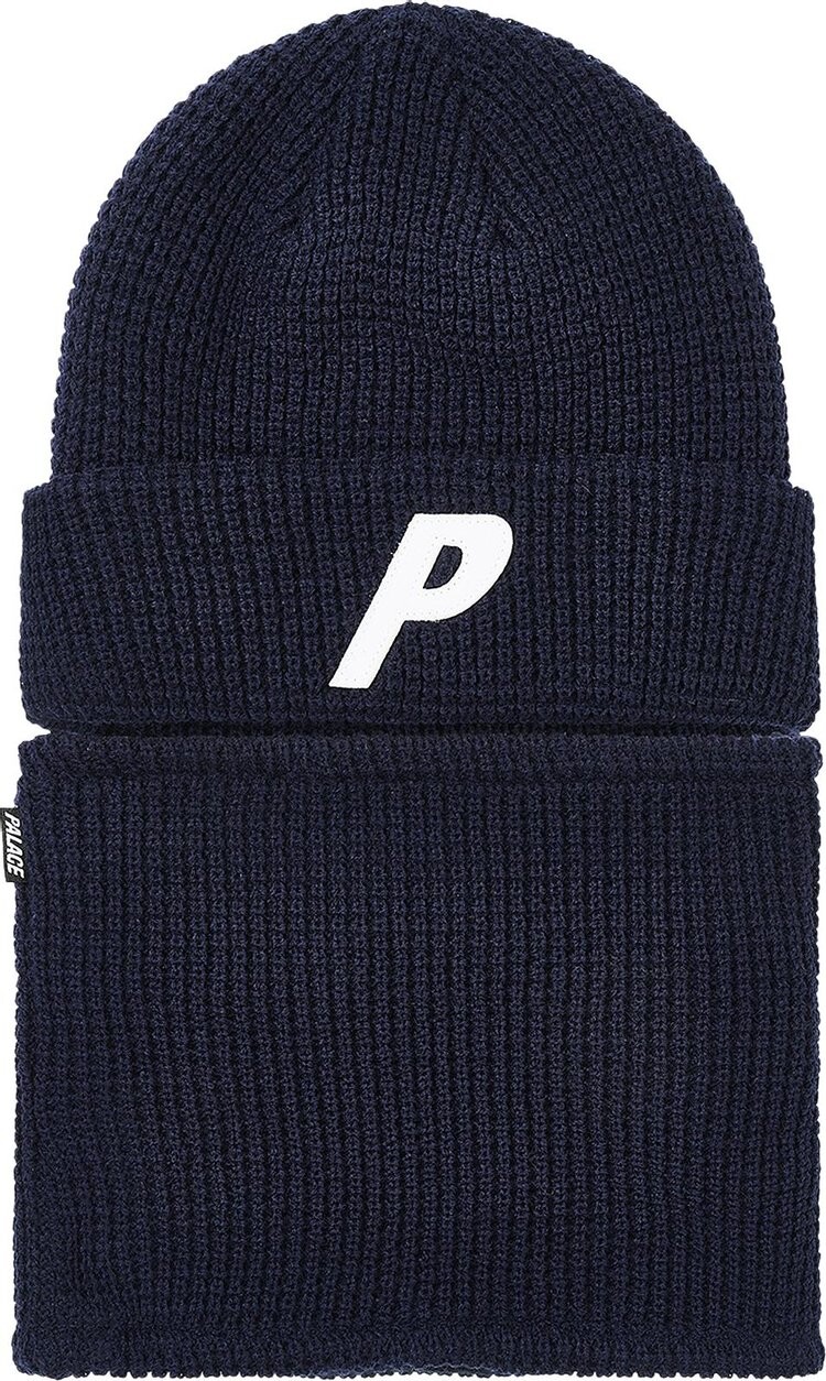 

Шапка Palace Zip Off Facewarmer P 'Navy', синий