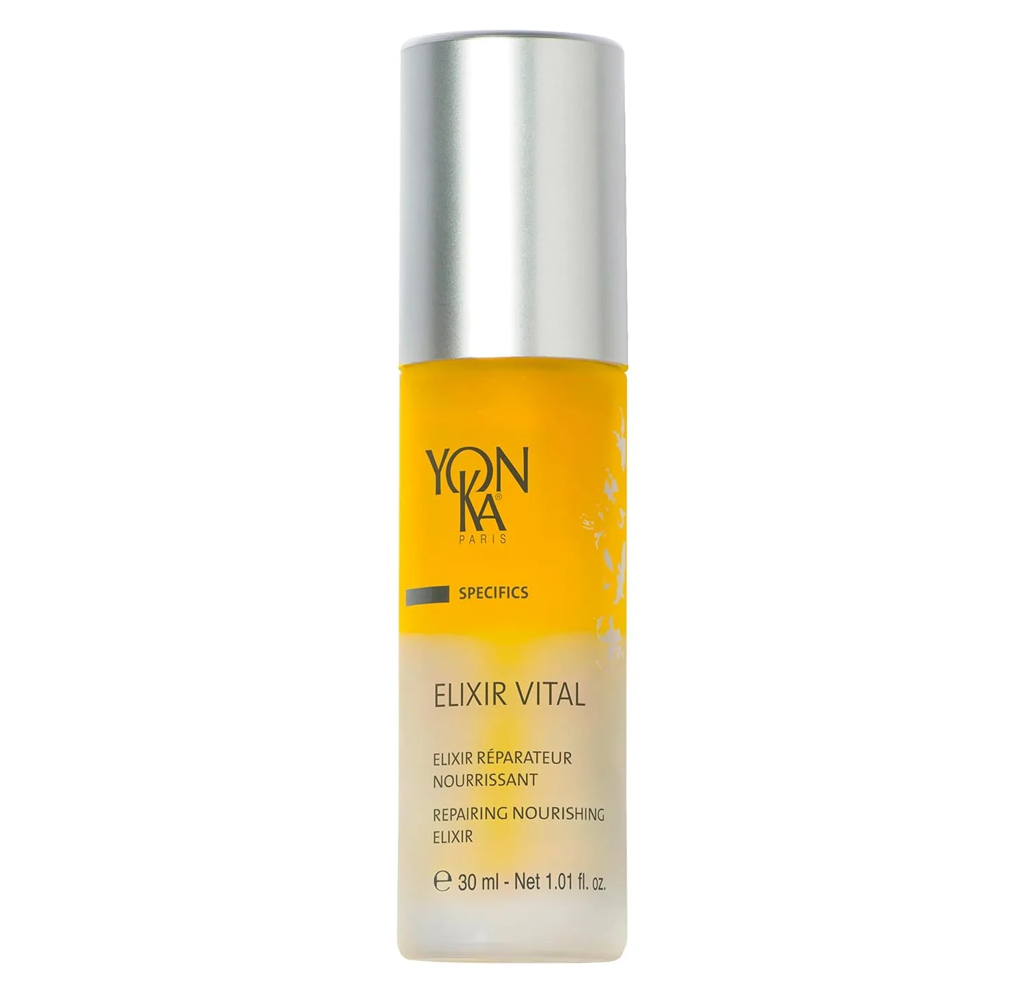 Yon-Ka Elixir Vital Concentrate | Омолаживающее средство против старения, увлажняющее и реминерализующее кожу | Сыворотка против морщин, насыщенная витаминами | Без парабенов | 35 мл Yonka, olive