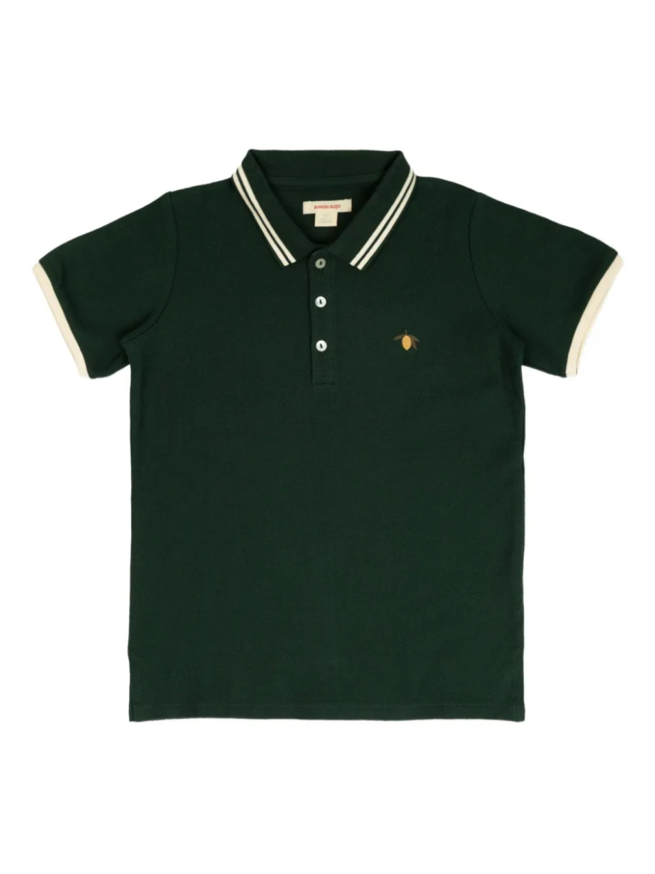 

Рубашка поло Pine Grove с контрастным воротником Konges Sløjd, зеленый