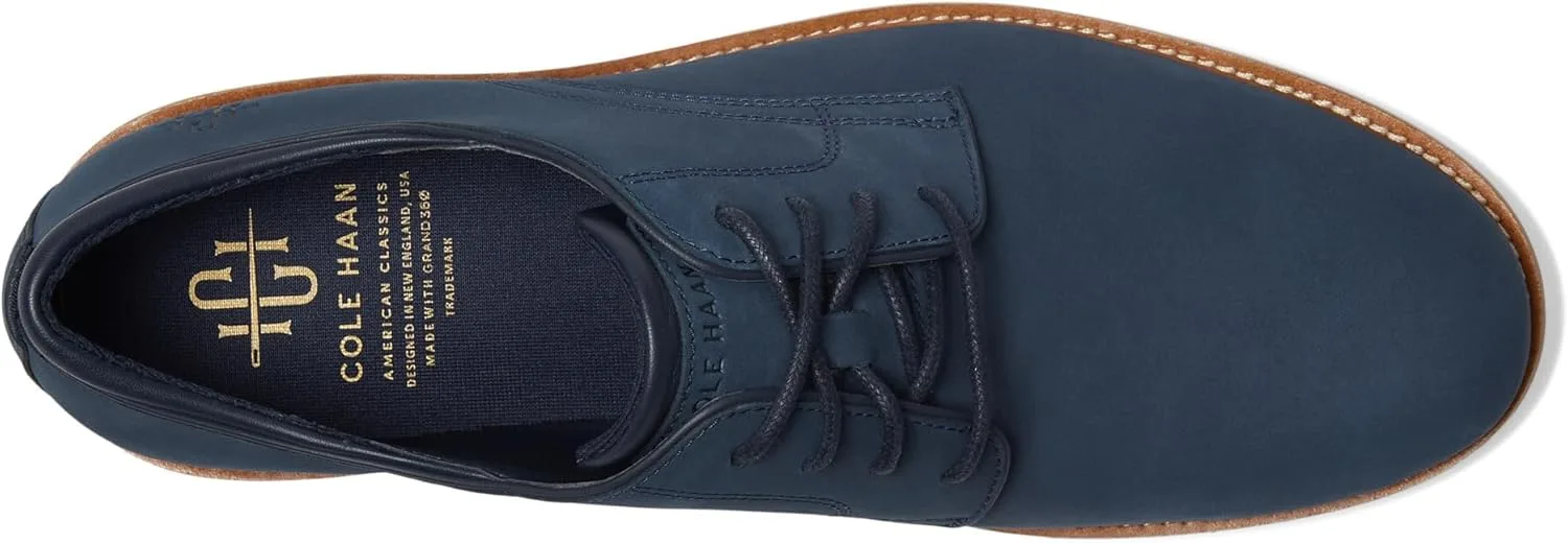 Cole Haan Zerogrand Stitchlite Ox, мужские оксфорды, темно-синий — фото 2